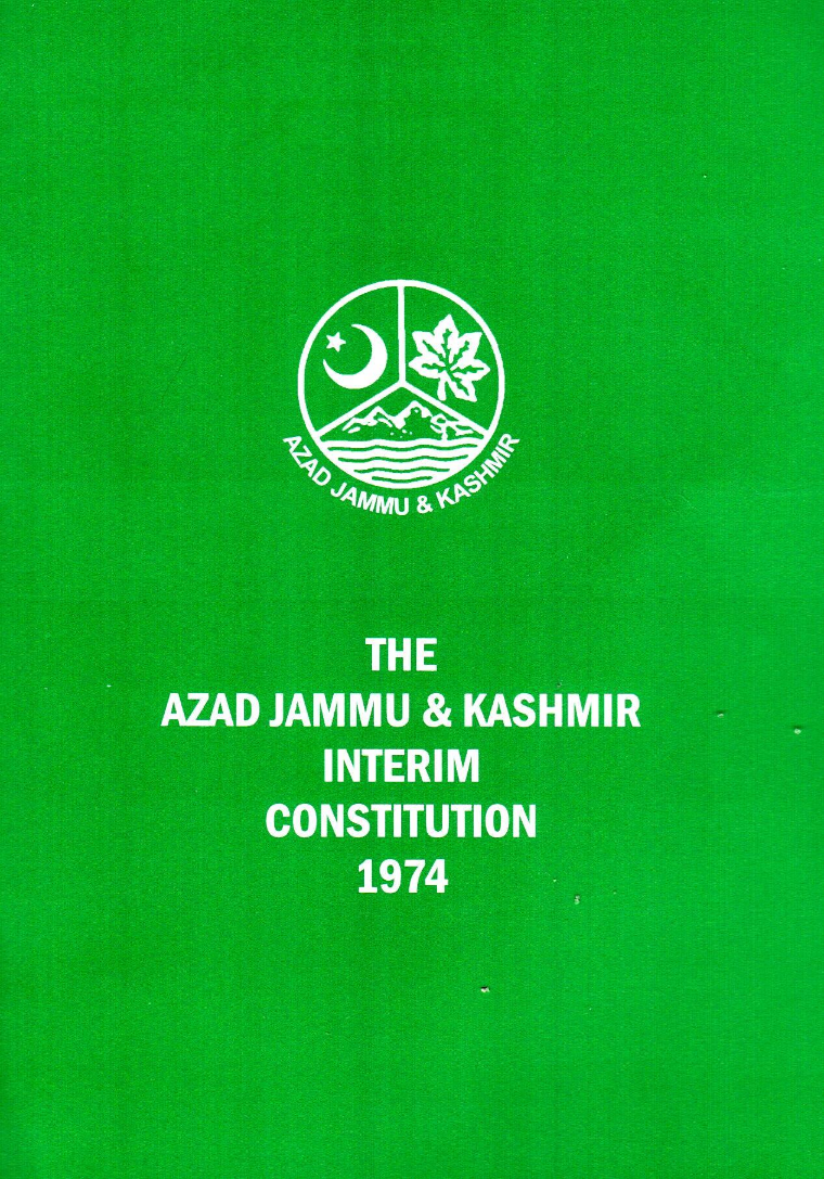 AJK INTERIM CONSTITUTION 1974